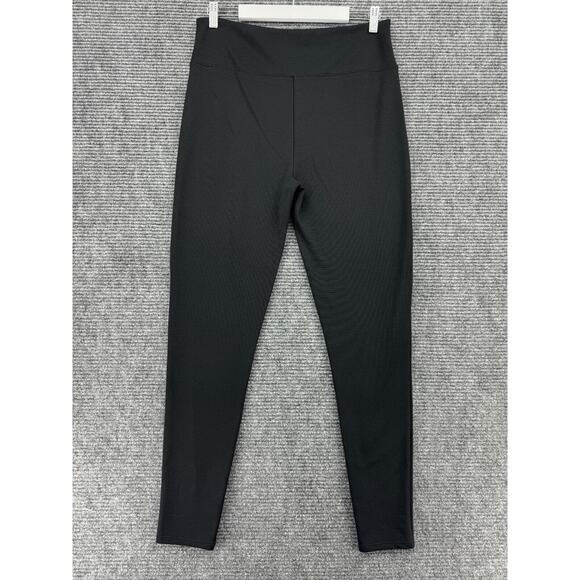 Spanx Pants Womens 1X Black High Rise Skinny Shaping Stretch Ponte Knit Assets - Picture 5 of 8